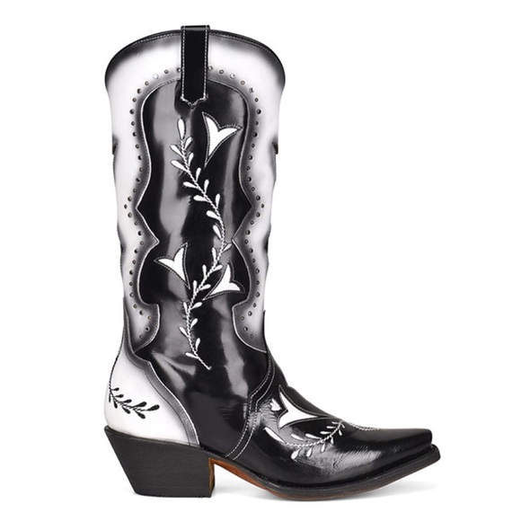 Corral Shoes - New Corral Embroidery Cutout Stud Western Cowgirl Boots